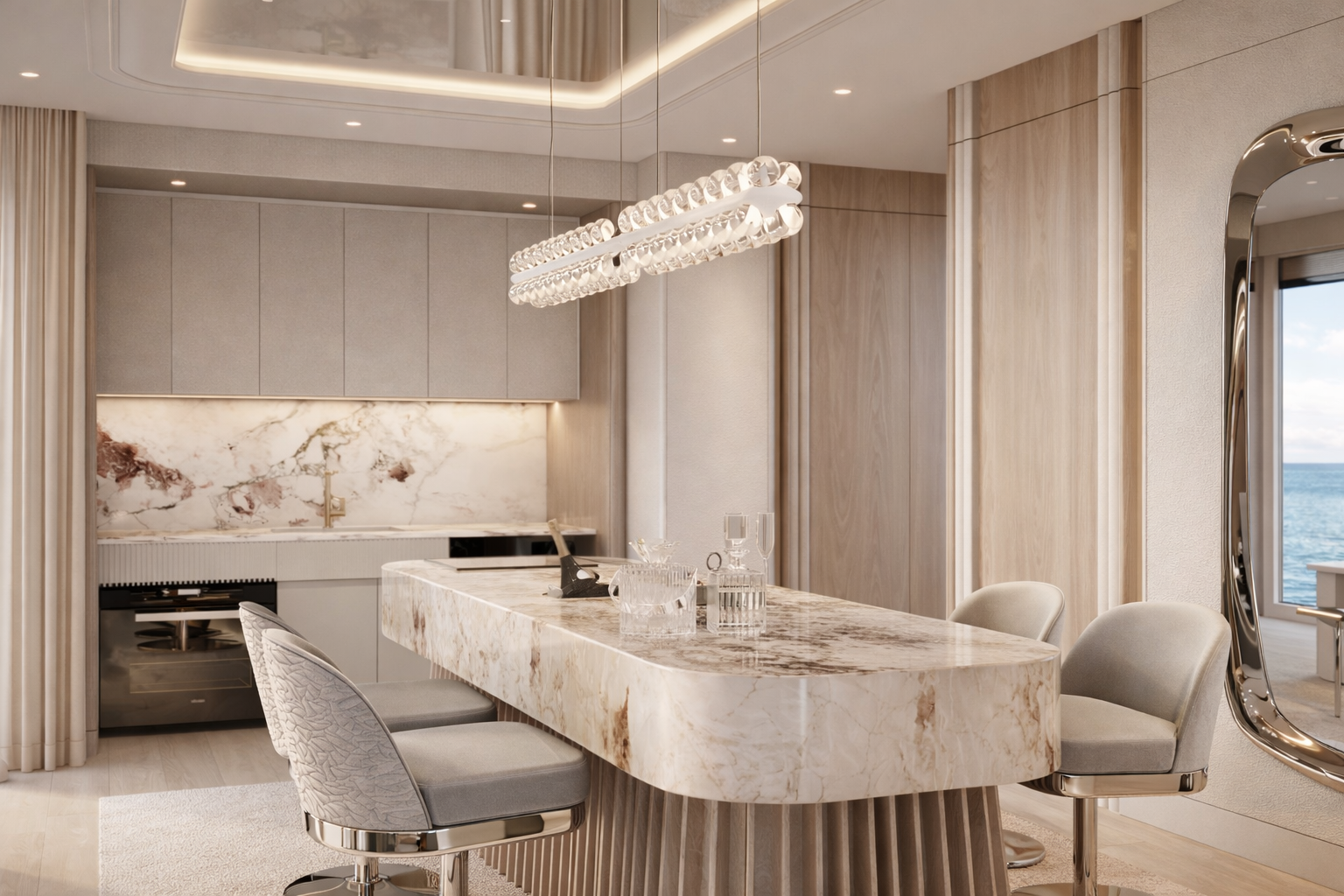 Armani Residence II Dubai kitchen interior